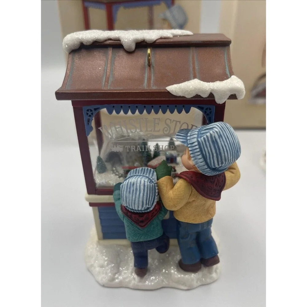 TWO (2) Hallmark Keepsake Ornaments‎ 2007 Christmas Window/Decorating Snow Lady